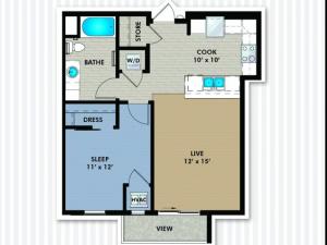 Floor Plan B1 | The Woodlands Apartments | Apartments in Menomonee Falls, WI