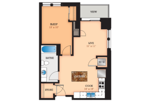 Floor Plan G | Domain | Apartments in Madison, WI