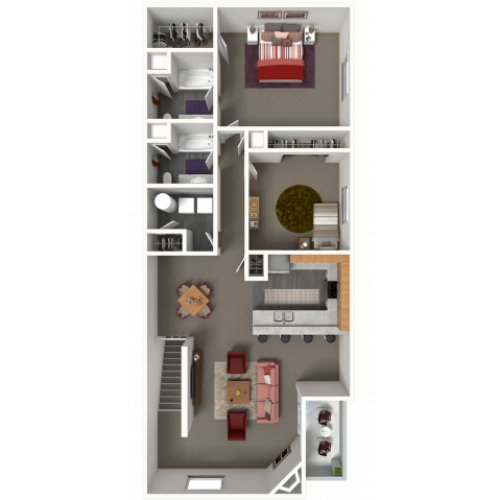 Thoroughbred II | Saddle Brook Apartments | Apartments in Pewaukee, WI