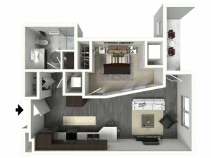 Floor Plan A4 | Synergy at the Mayfair Collection | Apartments in Wauwatosa, WI