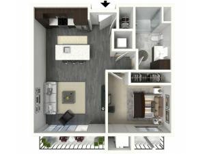 Floor Plan B4 | Synergy at the Mayfair Collection | Apartments in Wauwatosa, WI