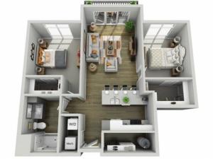 Floor Plan 2A | State Street Station | Apartments in Wauwatosa, WI