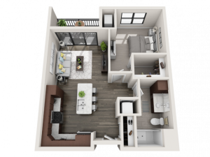 Floor Plan B5.1 | Synergy at the Mayfair Collection | Apartments in Wauwatosa, WI