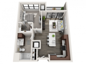 Floor Plan B3 | Synergy at the Mayfair Collection | Apartments in Wauwatosa, WI