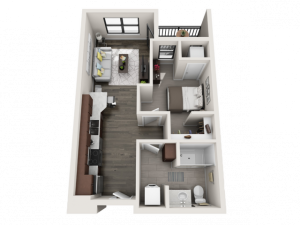 Floor Plan B1 | Synergy at the Mayfair Collection | Apartments in Wauwatosa, WI