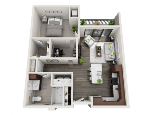 Floor Plan C2A | Synergy at the Mayfair Collection | Apartments in Wauwatosa, WI