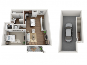 Floor Plan 1M | Seasons at Orchard Hills | Apartments in Oak Creek, WI