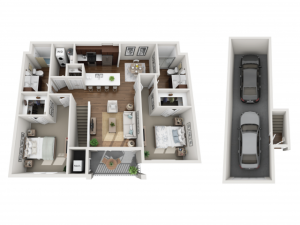 Floor Plan 2F | Seasons at Orchard Hills | Apartments in Oak Creek, WI