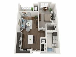 B2 - The 85 at Maple Grove | Townhomes and Apartments in Madison, WI