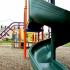 Playground with multi-colored jungle gym at Sterling Glen apartments for rent in Lumberton, NJ