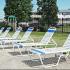 Sun deck with lounge chairs at The Commons at Fallsington apartments for rent in Morrisville, PA