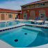 Verandas heated outdoor swimming pool and hot tub
