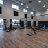 Verandas fitness center and indoor basketball court amenity