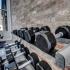 Township 28 Apartments amenity fitness center with free weights