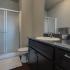 Township 28 Apartments furnished bathroom