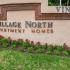 Village North Apartment Homes Monument Sign