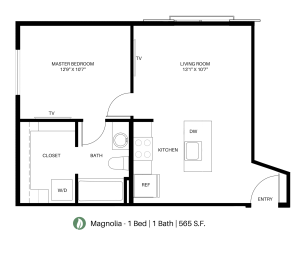 The Magnolia Floor Plan Layout
