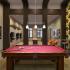 furnished billiards area of clubroom