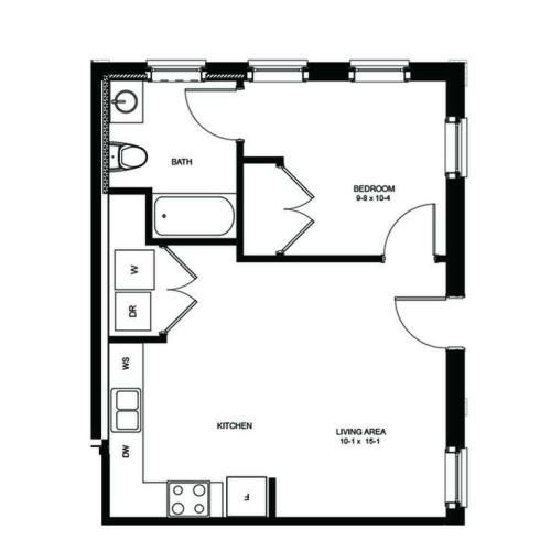 A1-540 Floor Plan Image