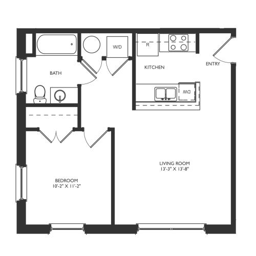 A4 Floor Plan Image