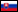 Flag for Slovak language