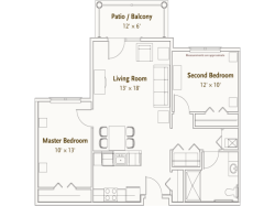 Hearthstone VIllage Bedford floorplan