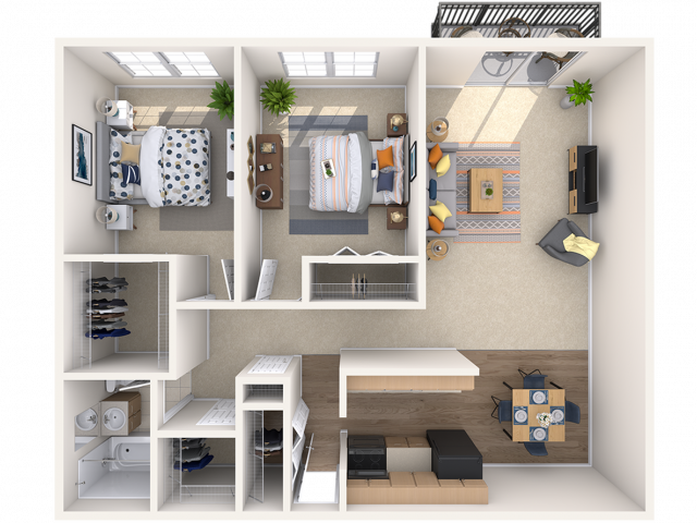 Photos of Our Apartments in Justice, IL | Gallery