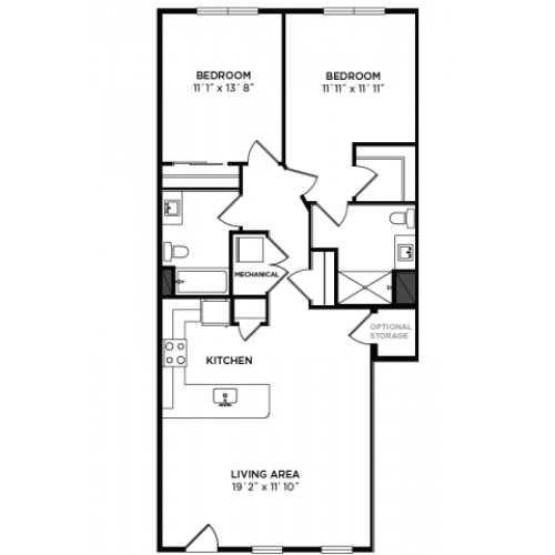 Greystone Ii Flat 2 Bed Apartment Lc Hilliard