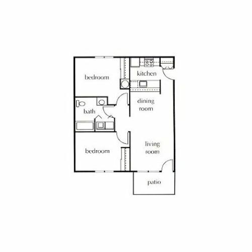 1 bedroom (55) | 1 Bed Apartment | Gresham Station Apartments