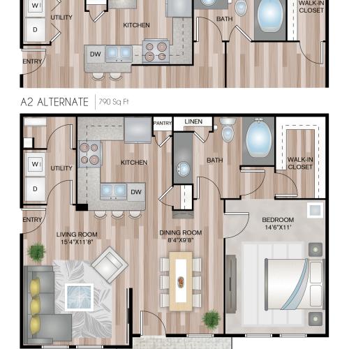 1 Bed 1 Bath Apartment In West Chester Pa Jefferson At