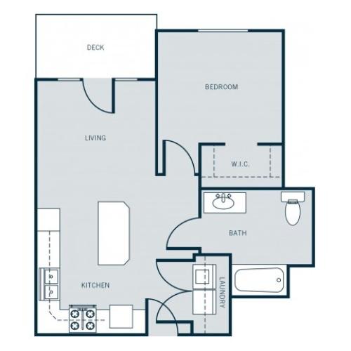 Aspen 1 Bed Apartment Moda Meadowbrook