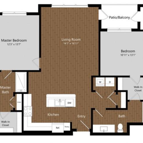 Sage Iii 2 Bed Apartment Princeton North Andover