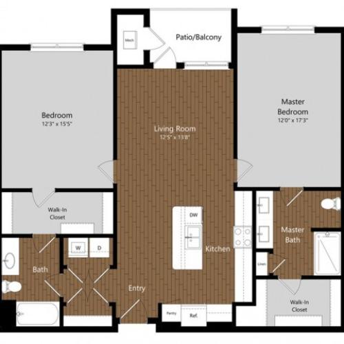 Sage Ii 2 Bed Apartment Princeton North Andover
