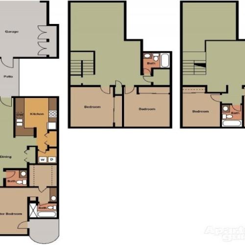 Rb2 2 Bed 2 Bath Fully Renovated 2 Bed Apartment Garden Gate