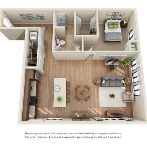 A10r 1 Bed Apartment Park 19