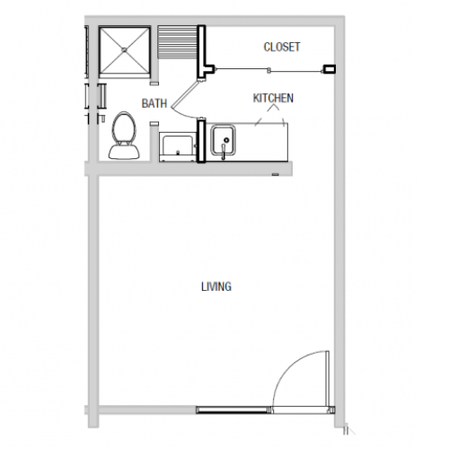 Studio 1 Bath Apartment In Phoenix Az Duo Apartments