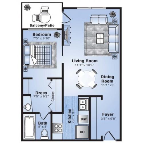 Citation 2 Bed Apartment Advenir At Central Park
