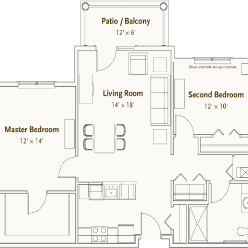Hearthstone Village Raleigh floorplan