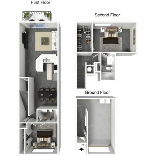 Portofino 3 Bed Apartment San Michele Collection
