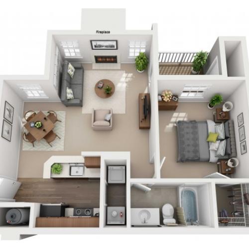 11b 1 Bed Apartment Christina Mill