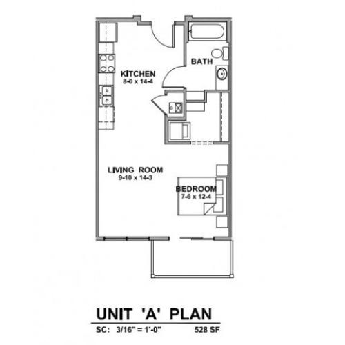 H 2 Bed Apartment Tallgrass Apartments