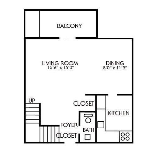 2 Bedroom Townhouse 2 Bed Apartment Greenbriar Club Apartments