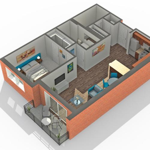 Floor Plan | Apartments Vernon Hills IL | Arrive Town Center