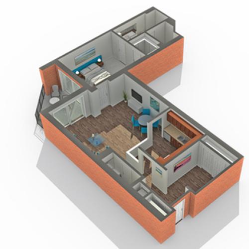 Floor Plan | Apartments Vernon Hills IL | Arrive Town Center