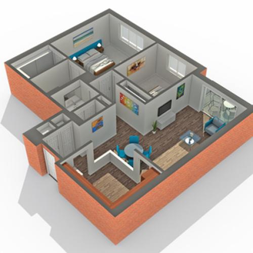 Floor Plan | Apartments Vernon Hills IL | Arrive Town Center