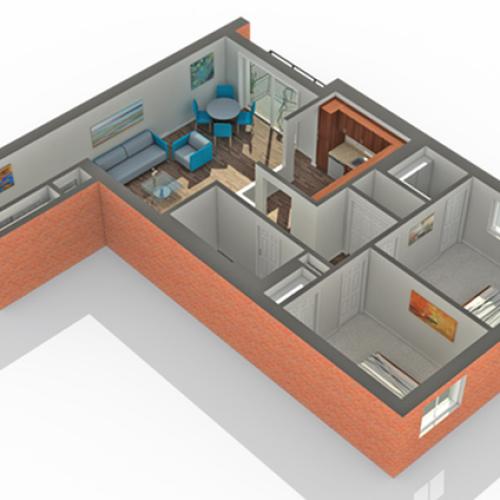 Floor Plan | Apartments Vernon Hills IL | Arrive Town Center