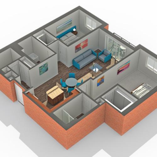 Floor Plan | Apartments Vernon Hills IL | Arrive Town Center