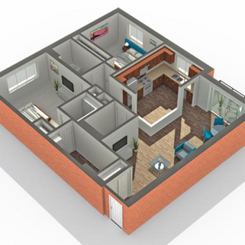 Floor Plan | Apartments Vernon Hills IL | Arrive Town Center