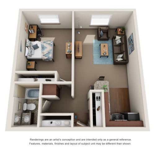The Social Knoxville Apartment Homes for Rent in Knoxville TN 37919 Floor Plan