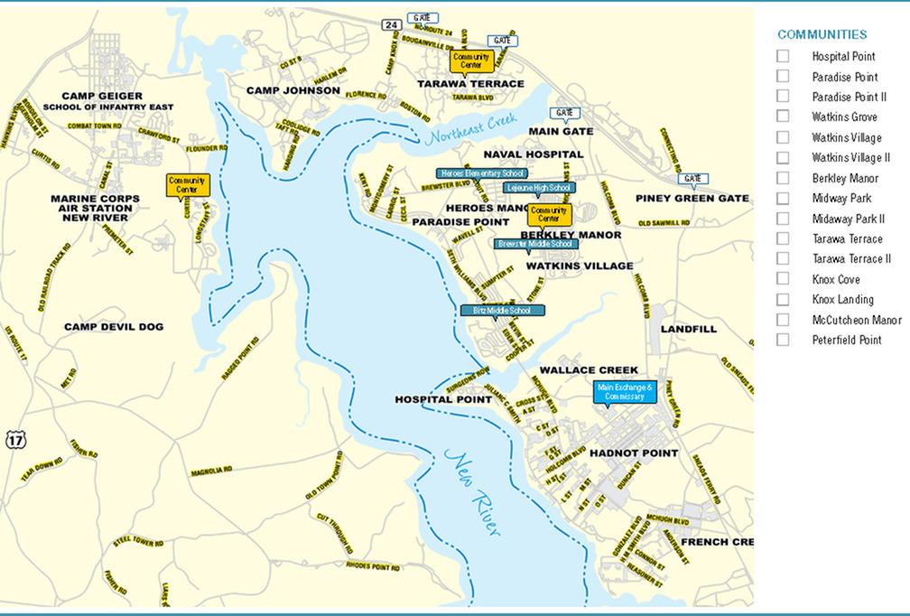 Camp Lejeune Map With Building Numbers Maping Resources - Vrogue